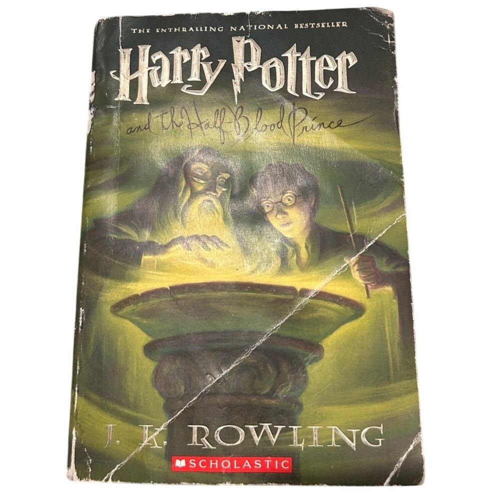 Harry‎ Potter Half Blood Prince Book 6 First Scholastic trade paperback